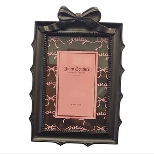 Juicy Couture Black Photo Frame - 4x6
